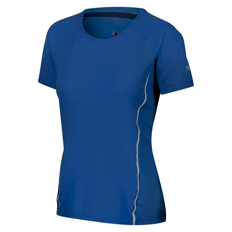 T-Shirt Highton Pro Mulher Azul Lapis