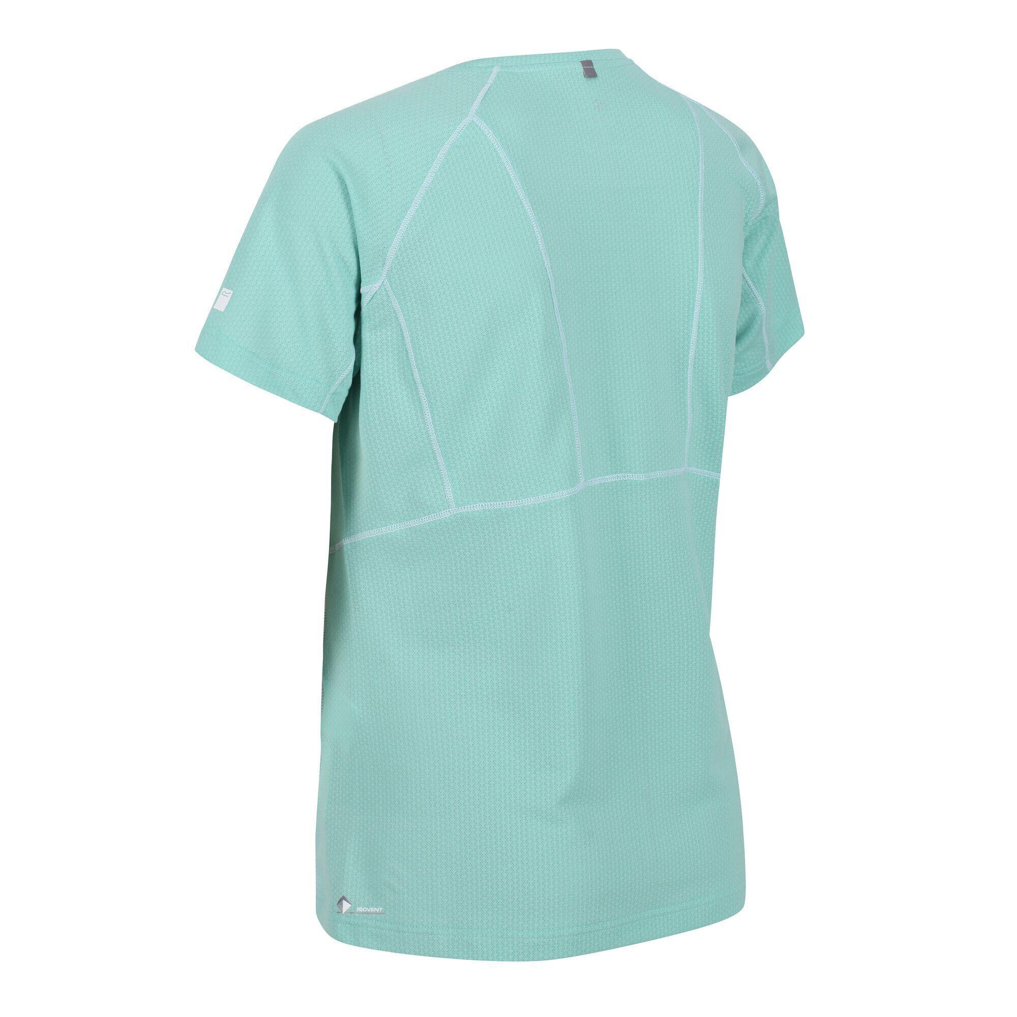 Womens/Ladies Devote II TShirt (Ocean Wave) 3/5