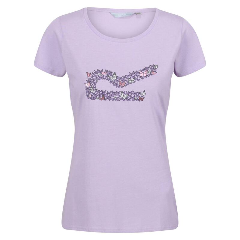 "Breezed II" TShirt für Damen Pastell-Lila