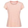 Camiseta Limonite V para Mujer Papaya