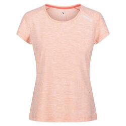 Camiseta Limonite V para Mujer Papaya