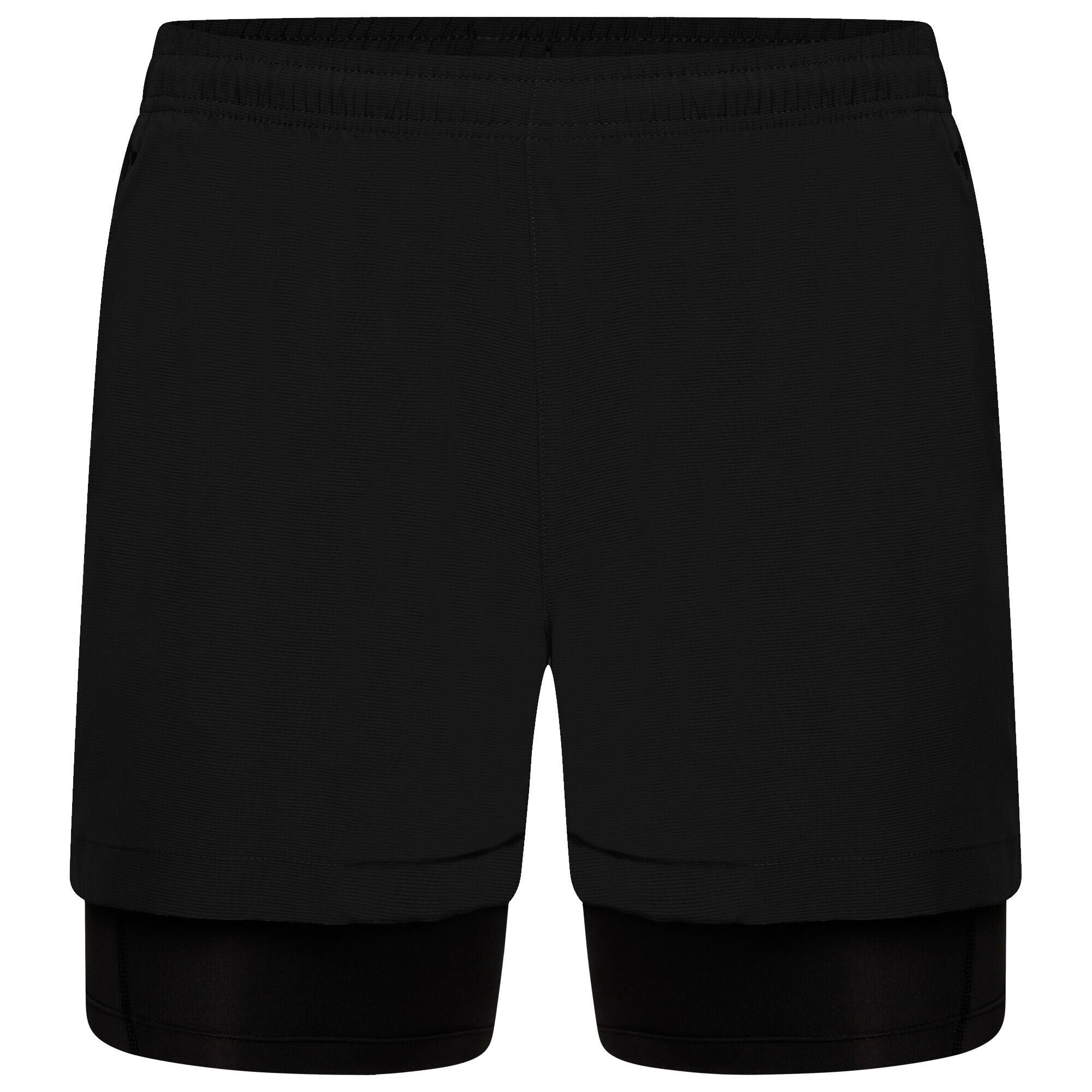 DARE 2B Mens Recreate II 2 in 1 Shorts (Black)