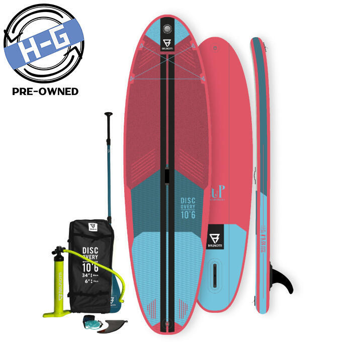 Tweedehands - Brunotti Discovery 10.6 Inflatable H-G Pre-owned SUP Package