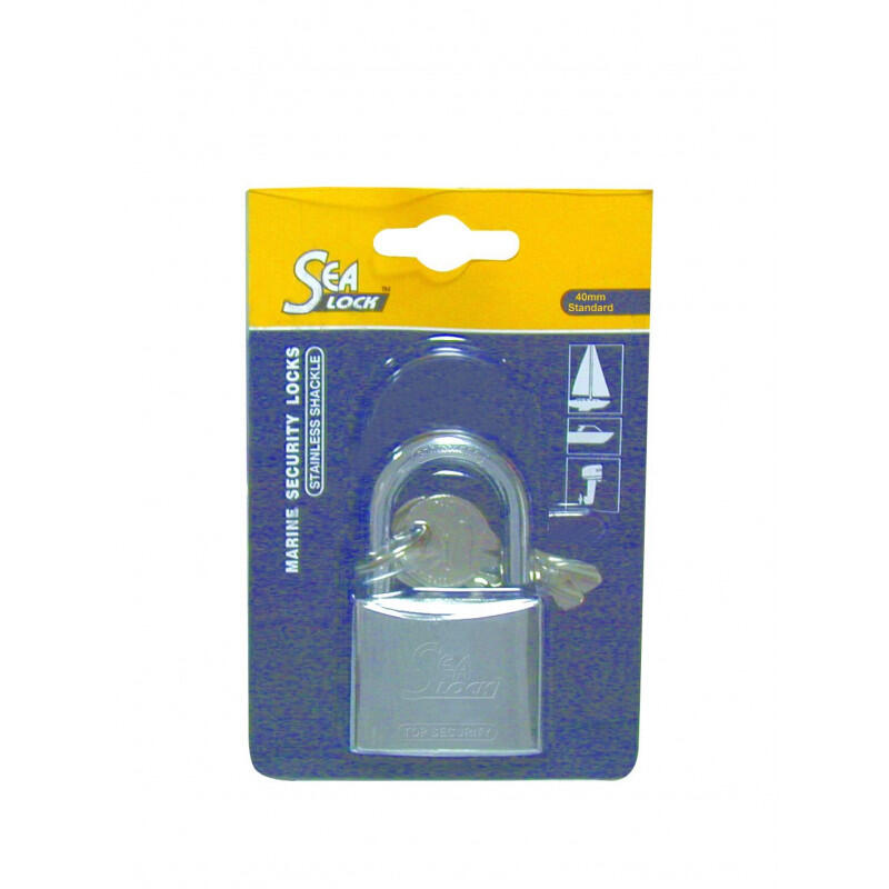 Cadenas marin SEALOCK - Bronze recouvert de chrome