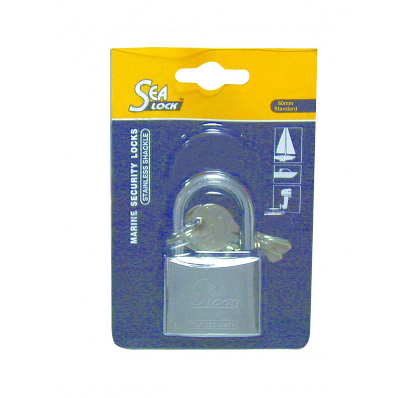 Cadenas marin SEALOCK - Bronze recouvert de chrome