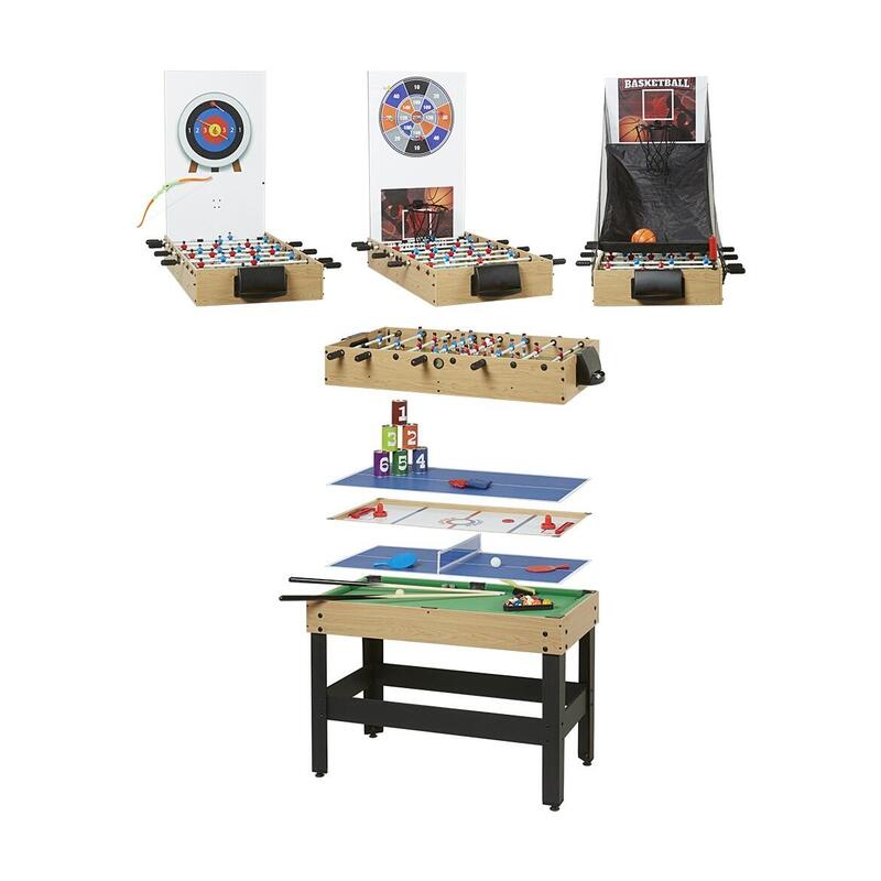 Tables baby-foot multi-jeux