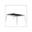 BILLARD STEEL OSLO - PIEDS BLANCS - DRAP SLATE GREY AVEC PLATEAUX TABLE