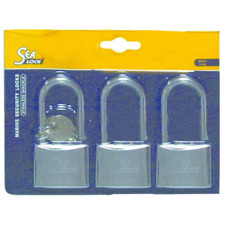 002627 Lot 5 cadenas inox laiton 30 mm EUROMARINE MARINOX