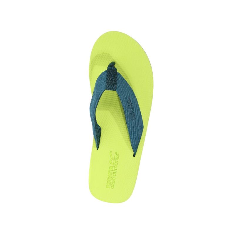 Chancletas Rico Slipon para Hombre Kiwi Llamativo, Verde Pacífico