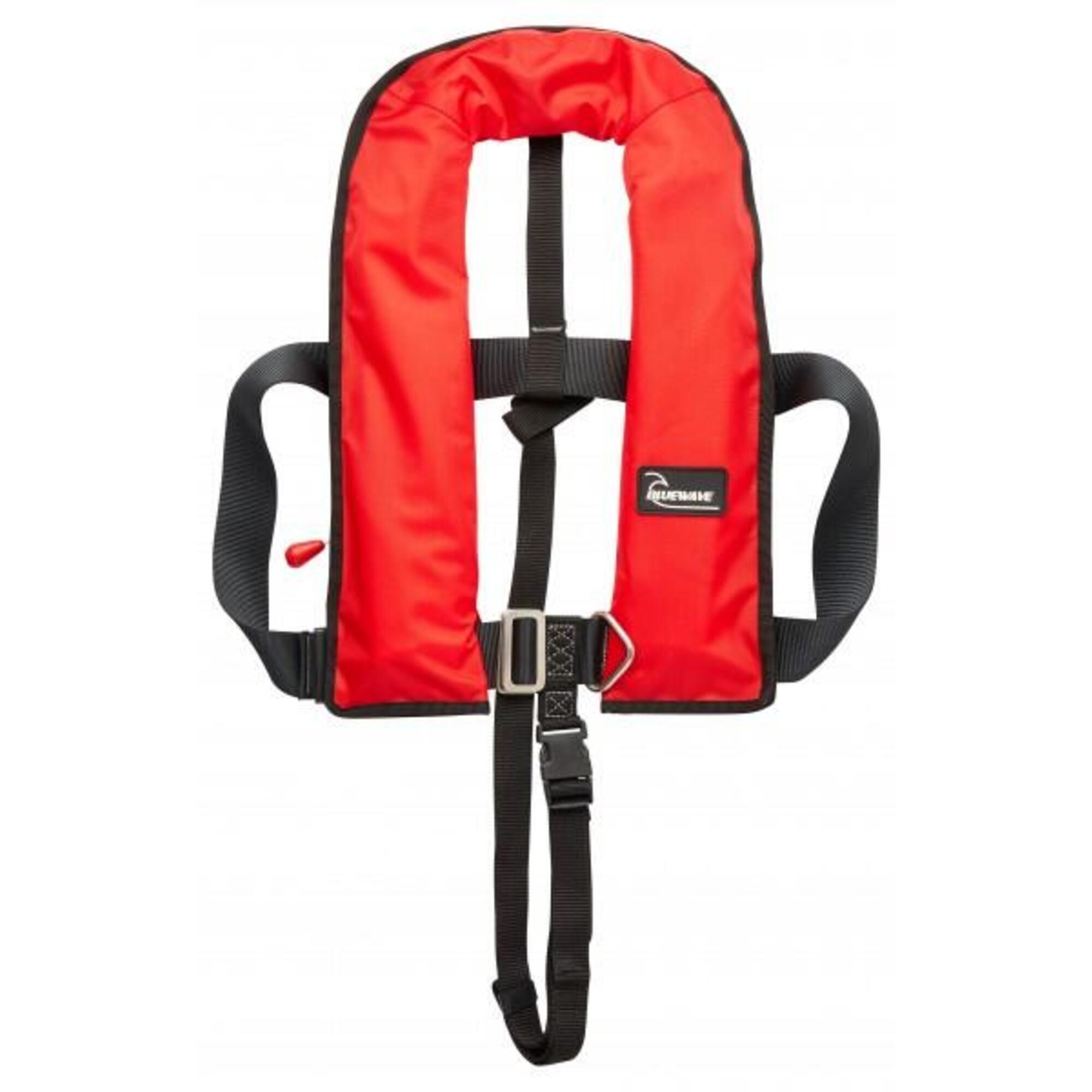 Bluewave 150N Automatic Lifejacket with harness & crutch strap 1/3