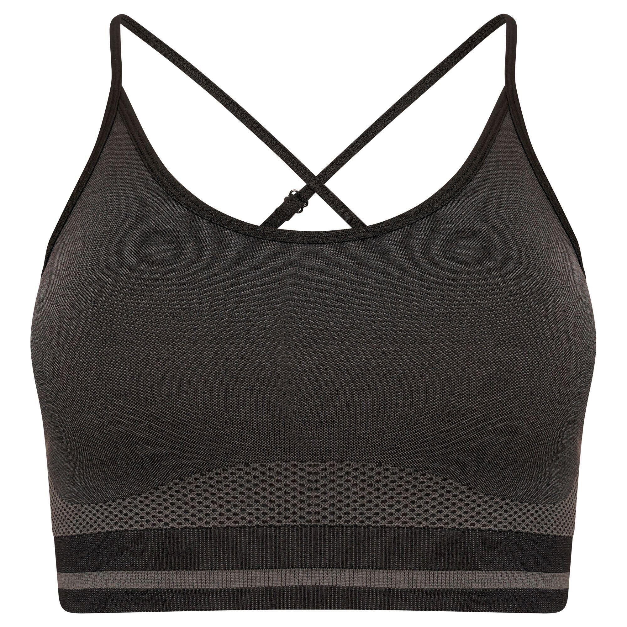 Womens/Ladies Don´t Sweat It Sports Bra (Black) 1/5