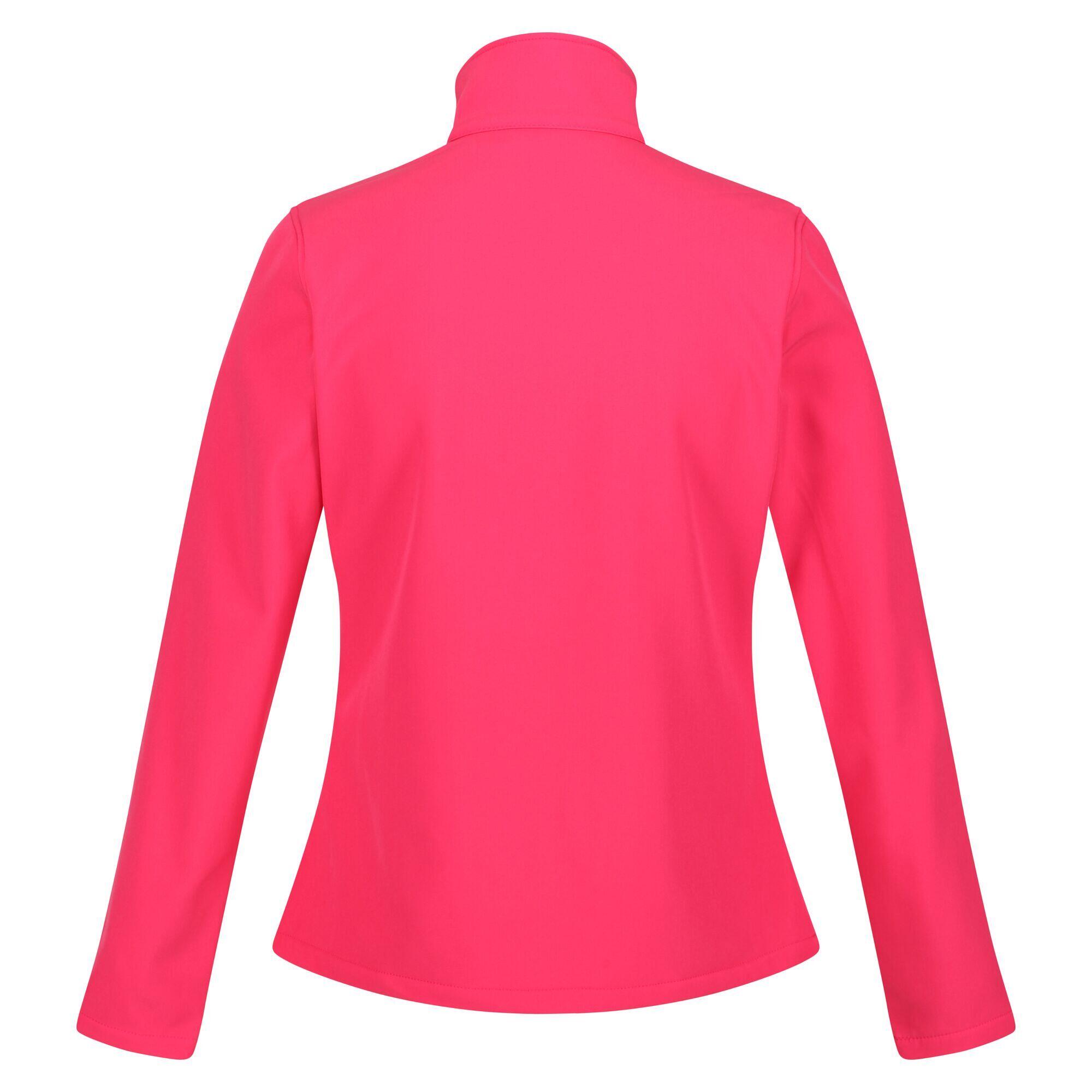Womens/Ladies Connie V Softshell Walking Jacket (Rethink Pink) 2/5