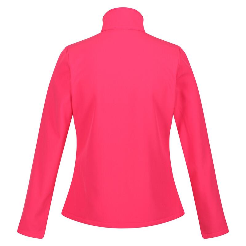 Chaqueta Connie V de Softshell Caminar para Mujer Rosa Rethink