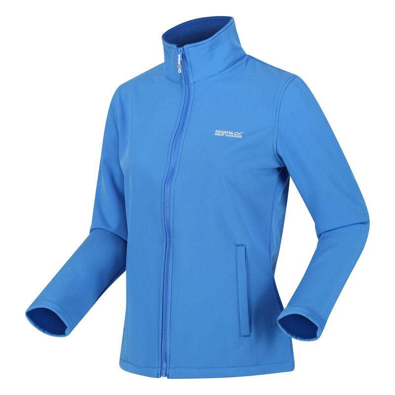 Dames Connie V Softshell wandeljack (Sonisch Blauw)