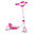 Skids Control Love 3-wiel Kinderstep Vrijloop Meisjes Roze/Wit