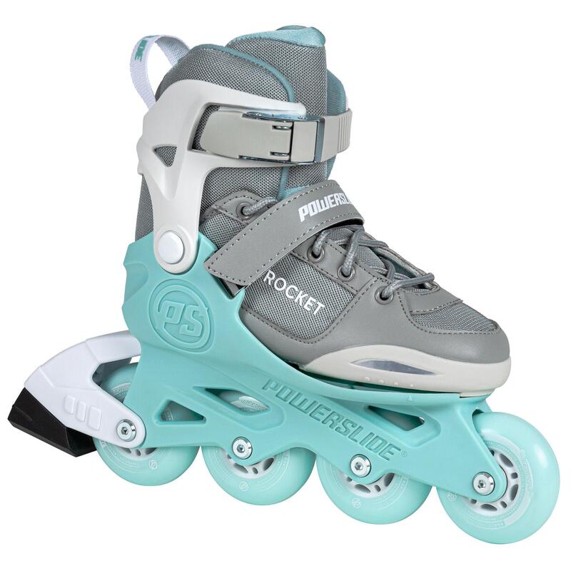 Powerslide Rocket Grey größenverstellbarer Inline Skate für Kinder