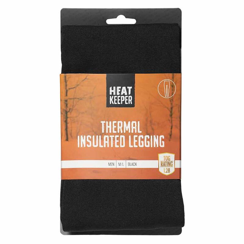 Heatkeeper Herren Thermo Leggings Basic Schwarz