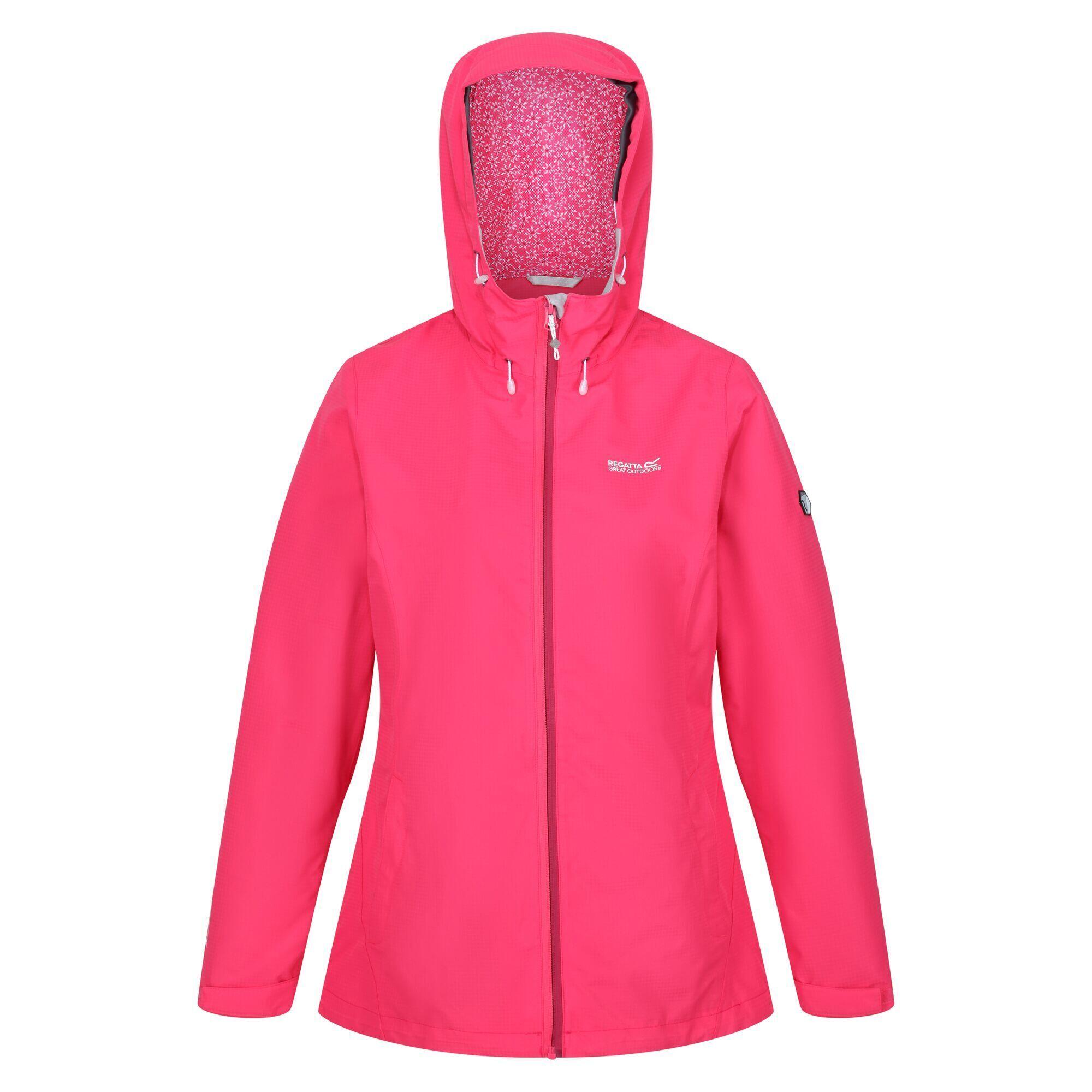 Women's HAMARA waterproof jacket (Hot pink)