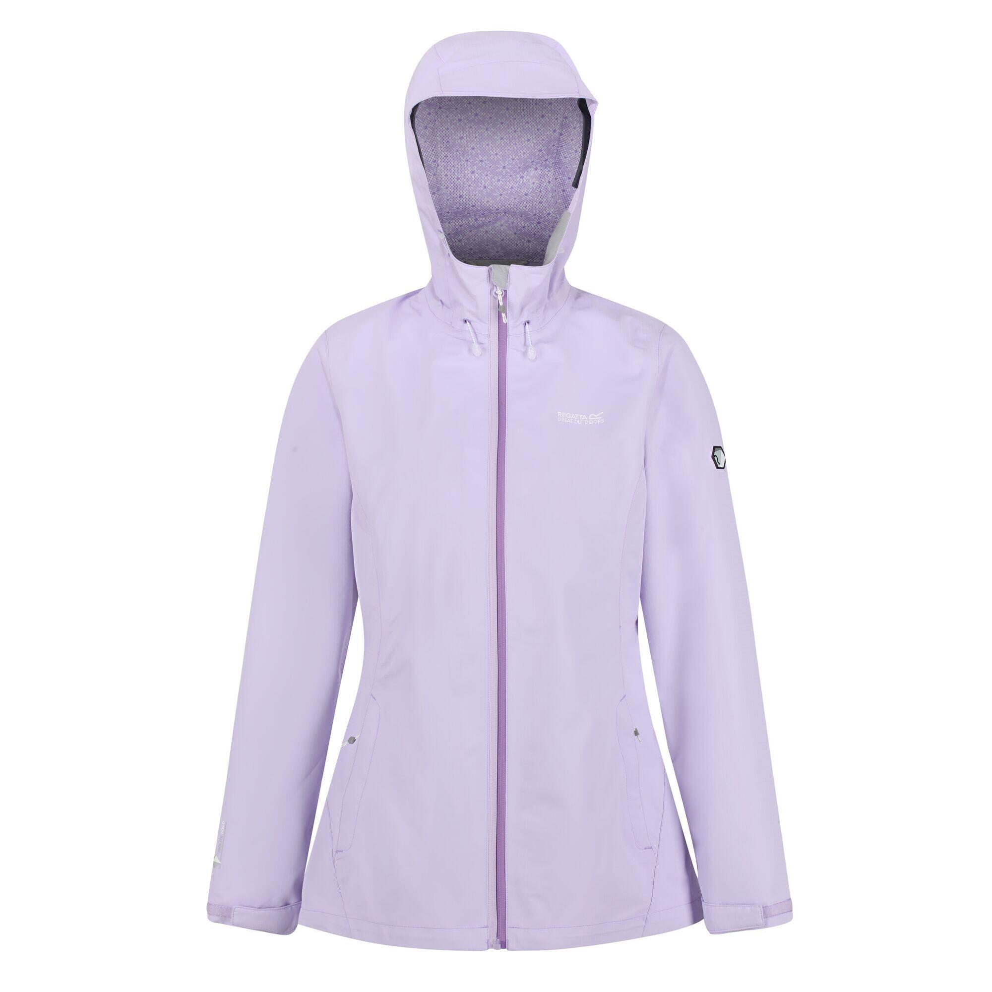 REGATTA Womens/Ladies Hamara III Waterproof Jacket (Pastel Lilac)