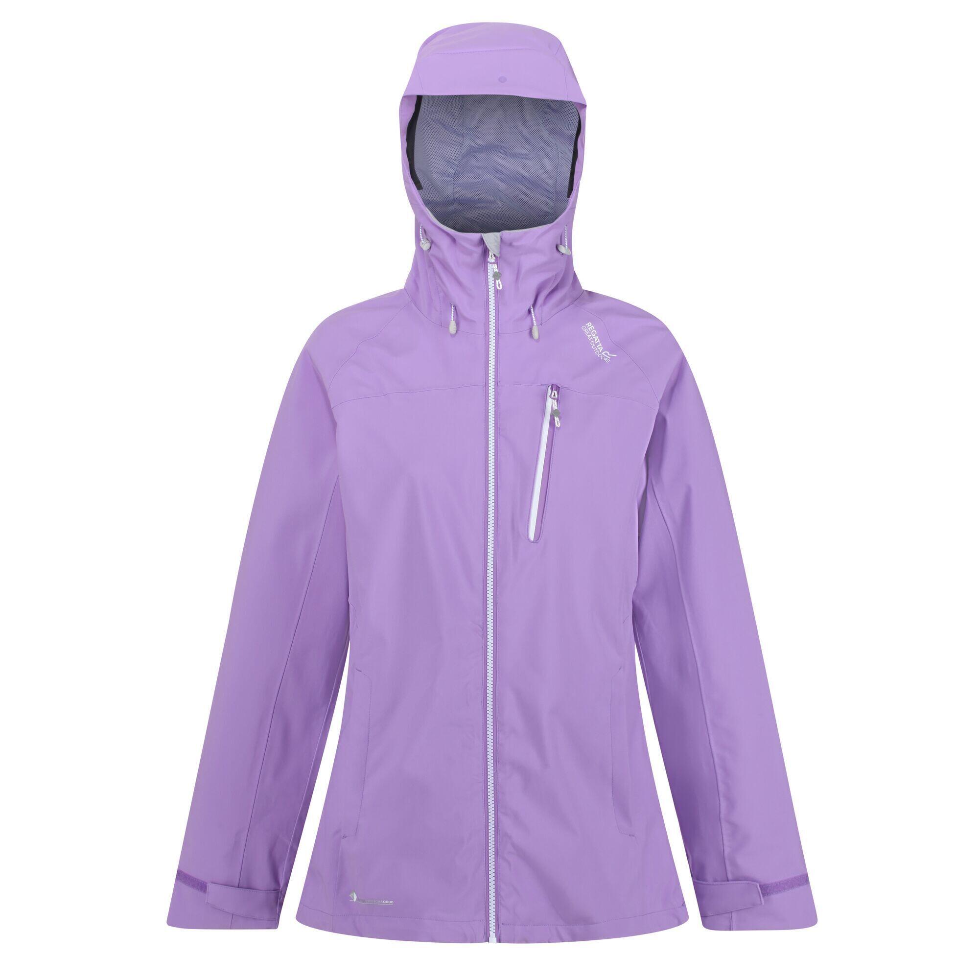 Womens/Ladies Britedale Waterproof Jacket (Light Amethyst) 1/5