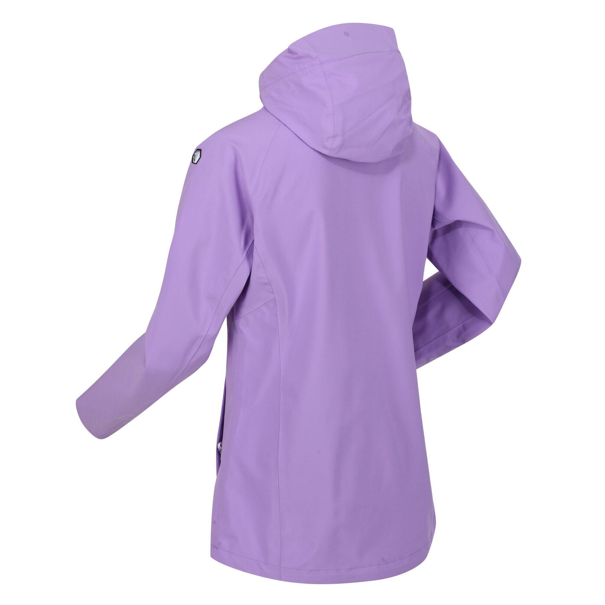 Women's BRITEDALE waterproof jacket (Light amethyst)