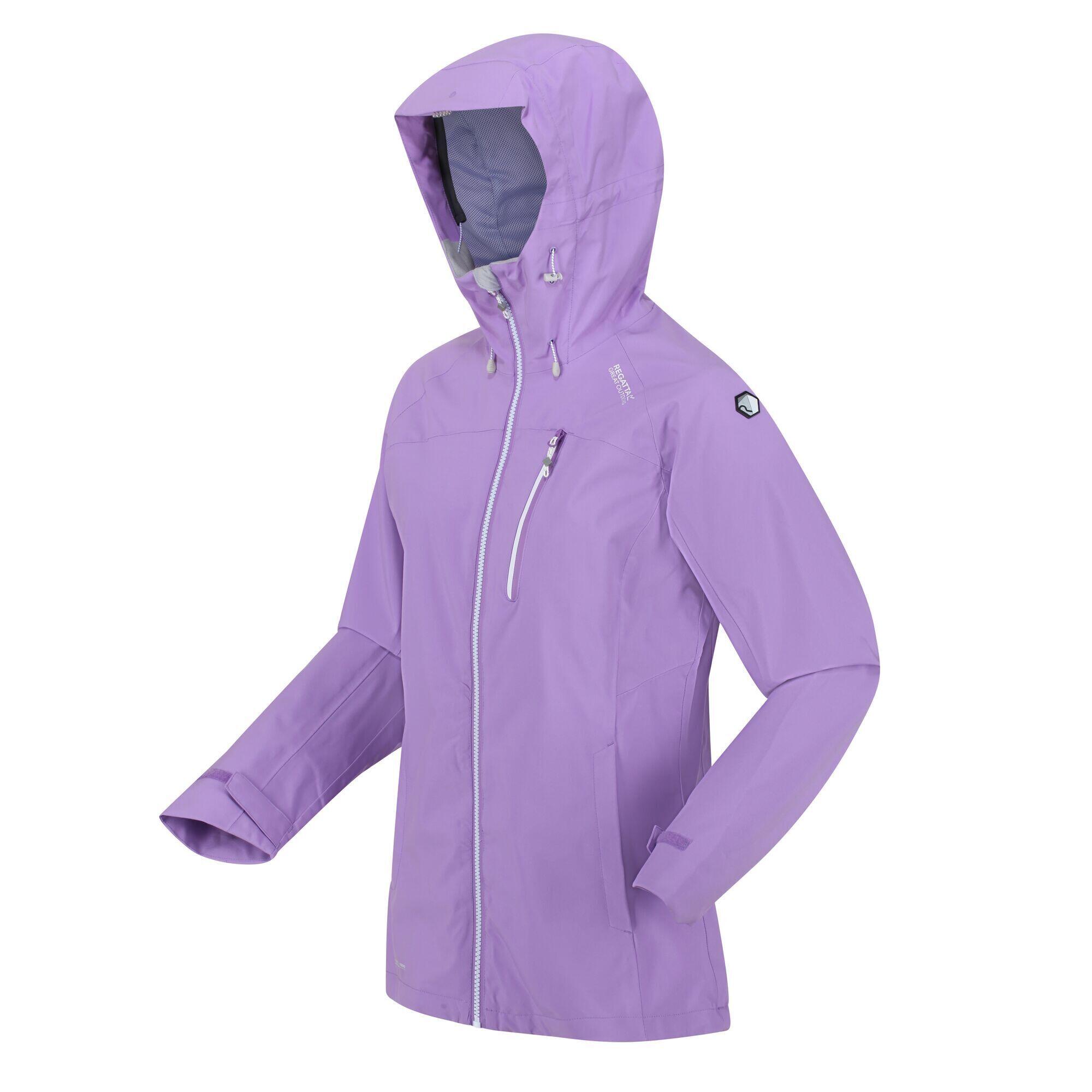 Women's BRITEDALE waterproof jacket (Light amethyst)