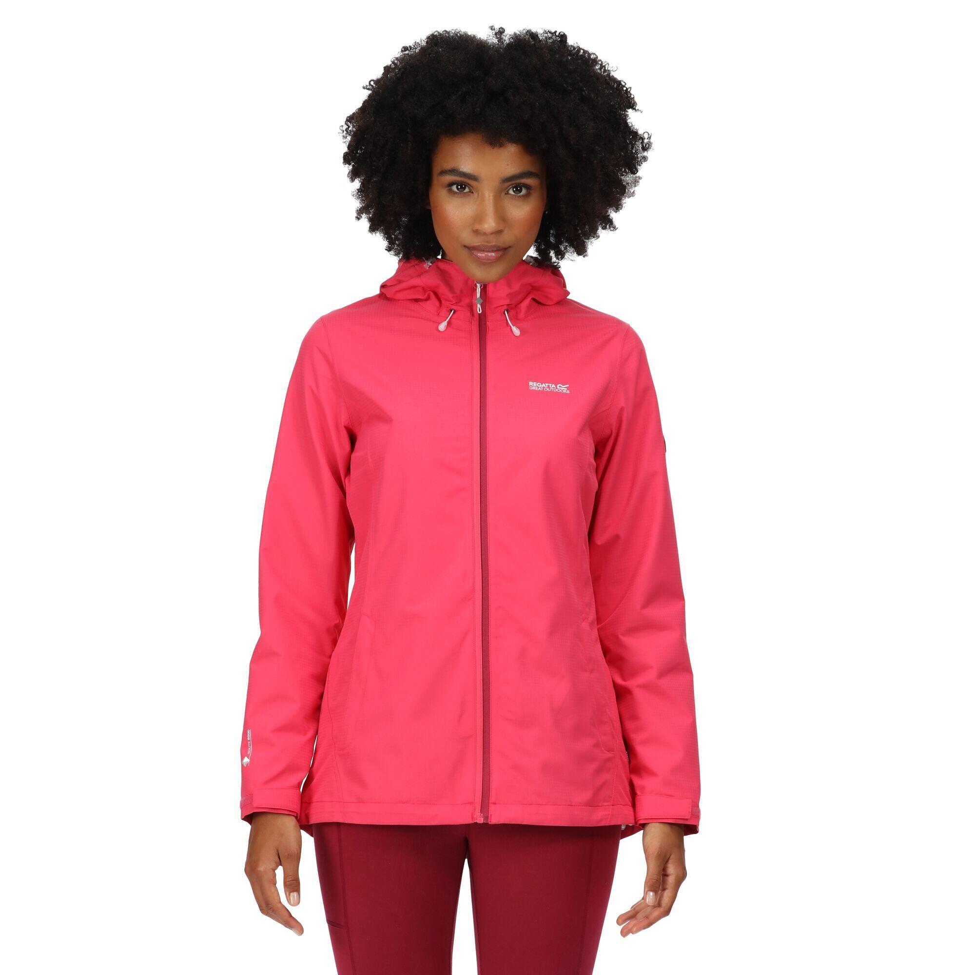 Women's HAMARA waterproof jacket (Hot pink)