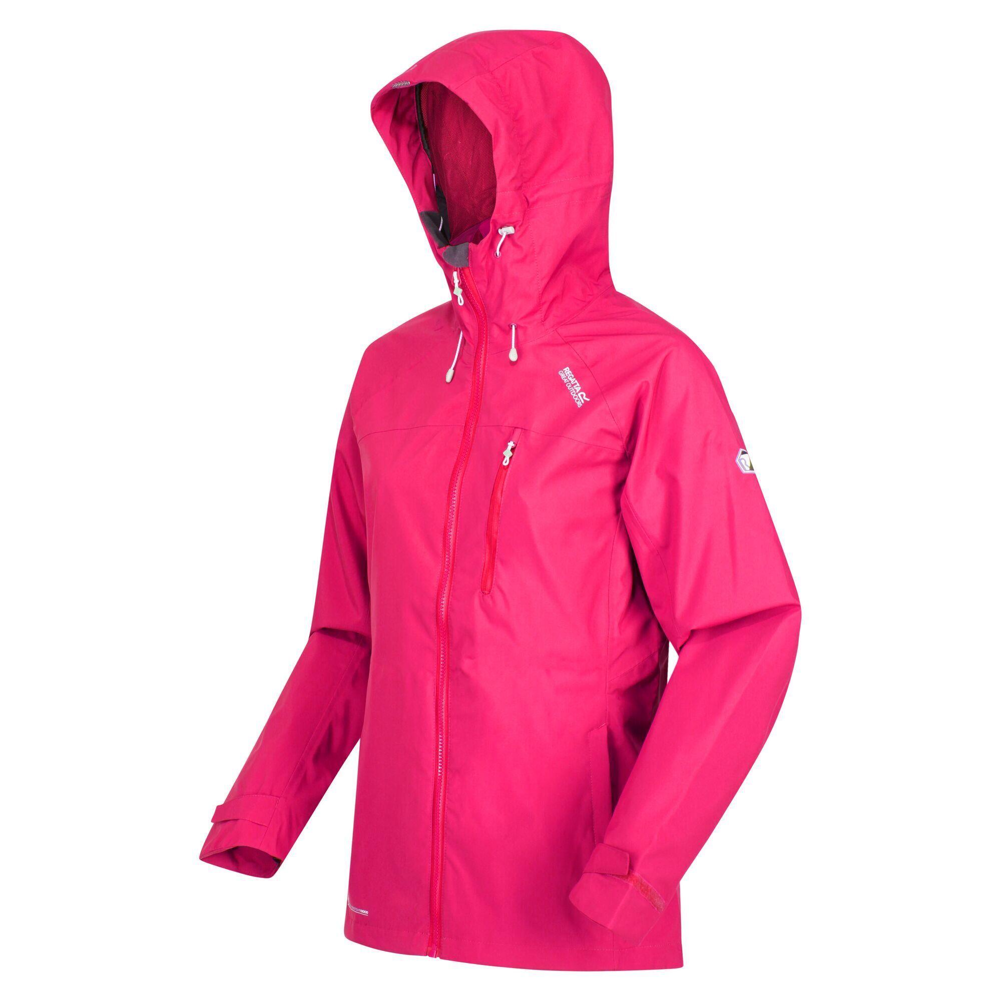 Womens/Ladies Britedale Waterproof Jacket (Rethink Pink) 3/5