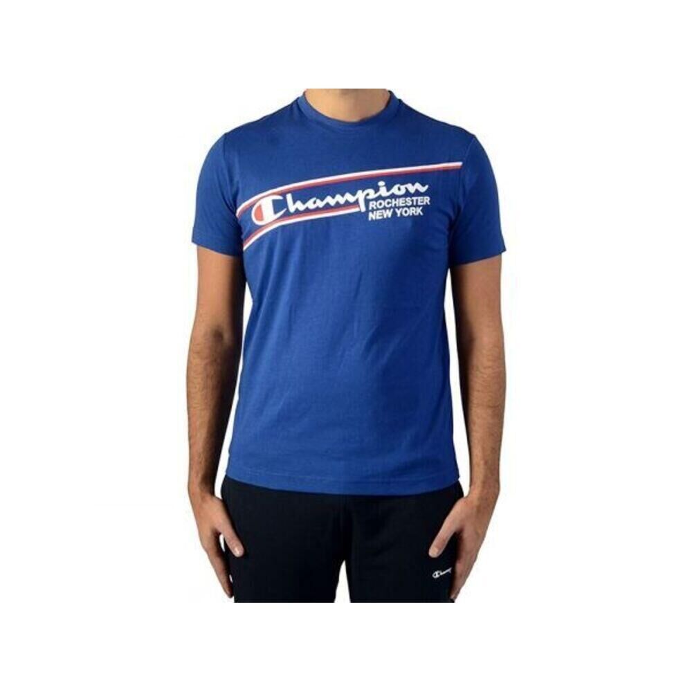 CHAMPION Mens Rochester New York Logo TShirt (Royal Blue)