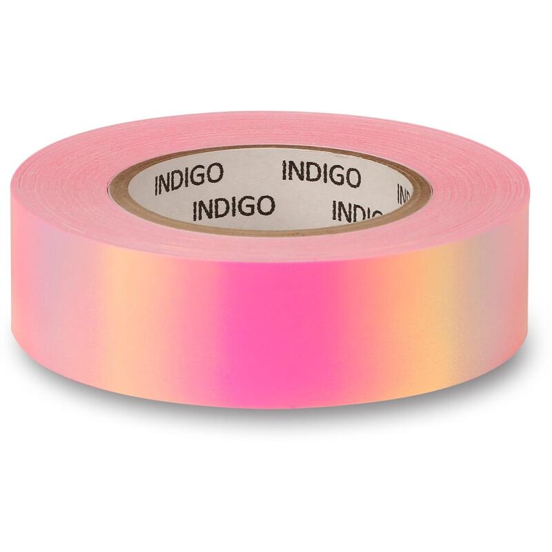 Rollo Adhesivo con Efecto Espejo RAINBOW INDIGO 20mm*14m Rosado-Violeta