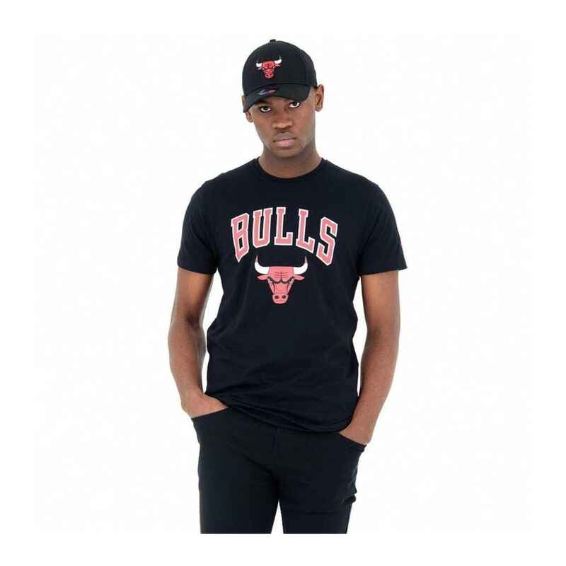 Kurzarmshirt Chicago Bulls Team Logo Tee NEW ERA