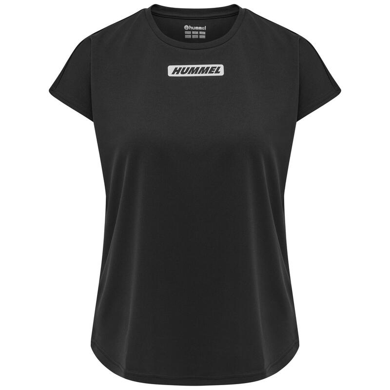 Camiseta Hmlte Entrenamiento Mujer Transpirable De Secado Rápido Hummel