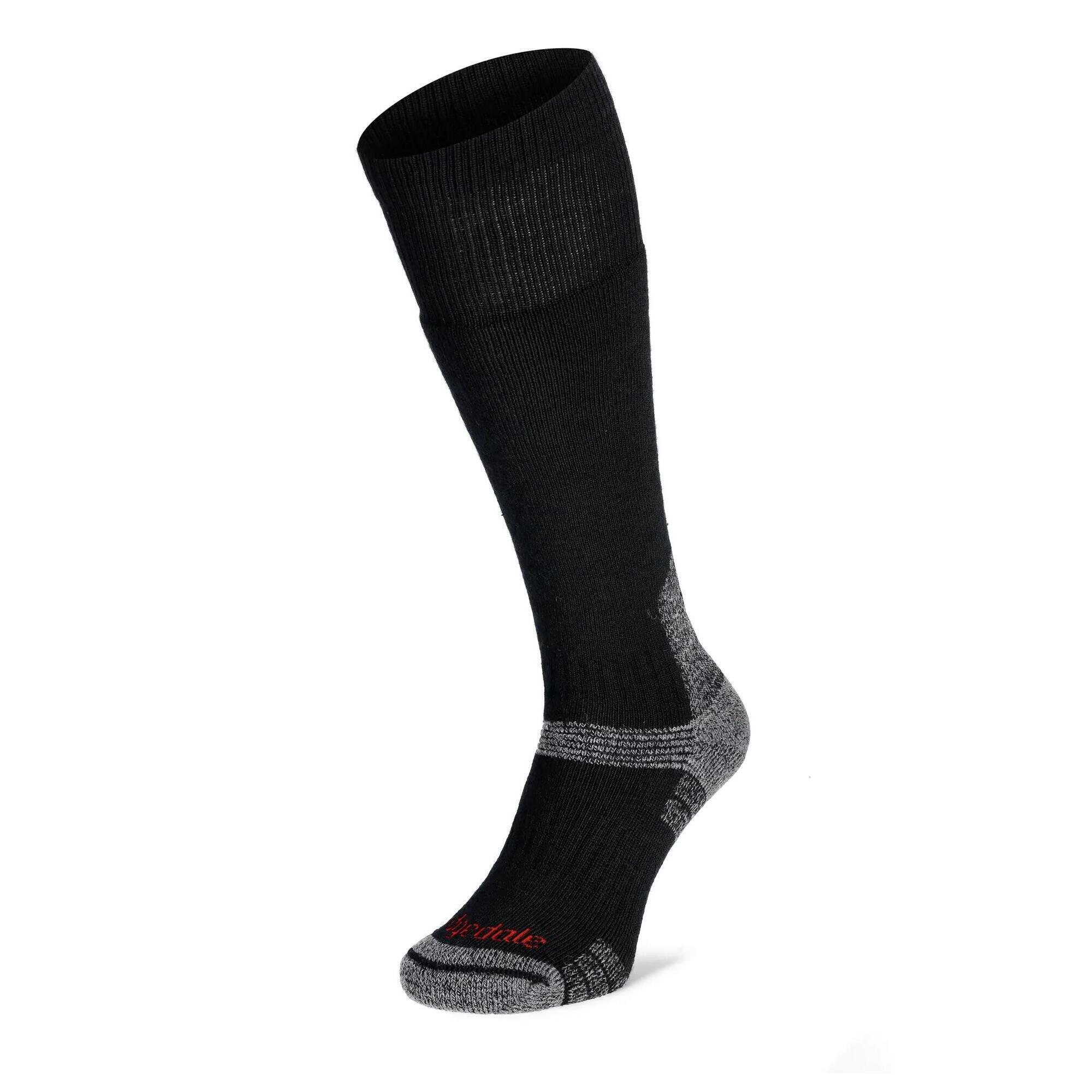 EXPLORER Heavyweight Merino Performance Knee Unisex - Black 1/3