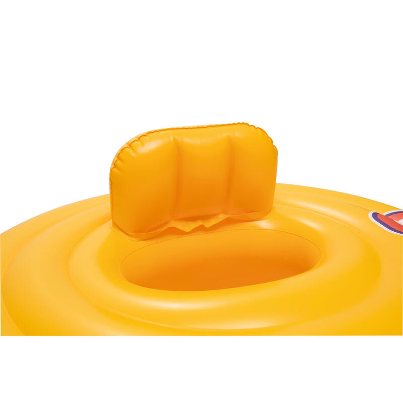 Kółko Z Siedzeniem Natación Bebé Asiento Inflable 69 Cm Naranja Claro