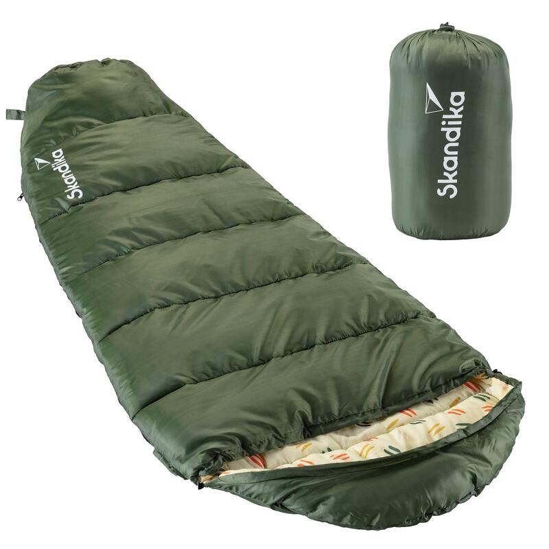 Kinder-Schlafsack - Vegas Junior - Outdoor - Dunkelgrün - bis -12 °C