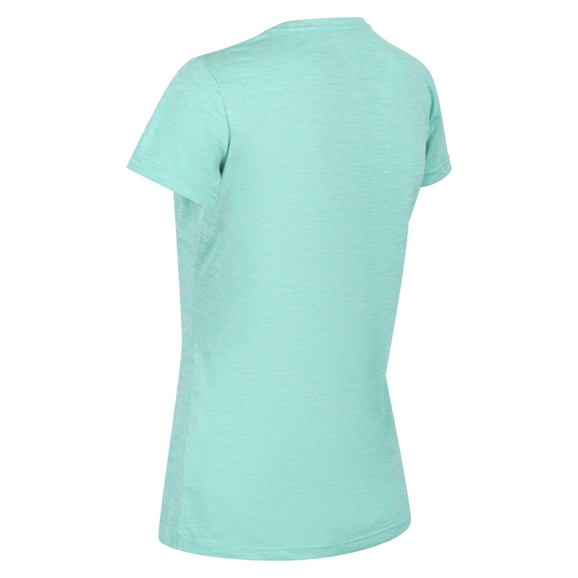 Womens/Ladies Fingal Edition Marl TShirt (Ocean Wave) 3/5