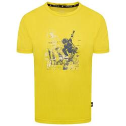 Kinderen/Kinderen TShirt met recht grafische print (Neon veer)