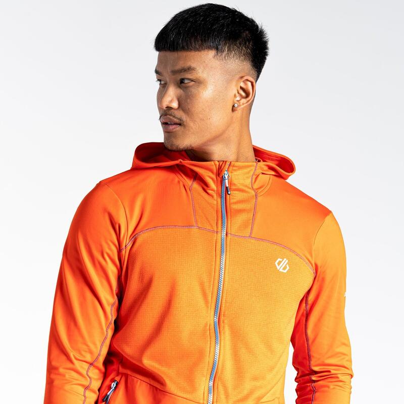 Veste à capuche REVIVE Homme (Orange foncé Chiné)