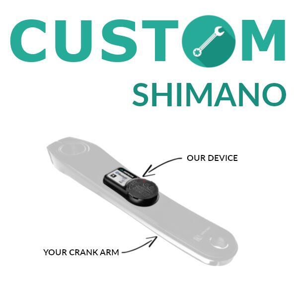Powercrank Custom - montage van de meter op uw crank - Shimano Ultegra