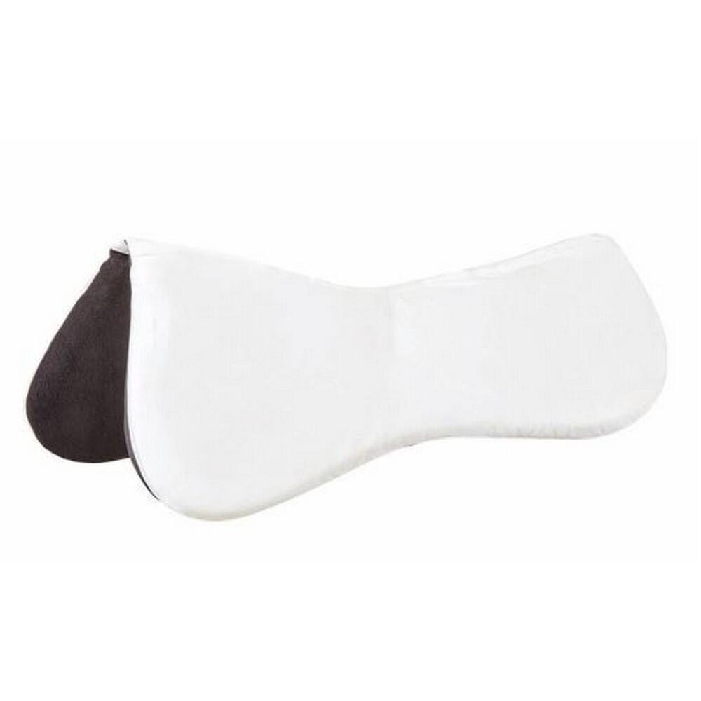 Horse saddle pad (White)