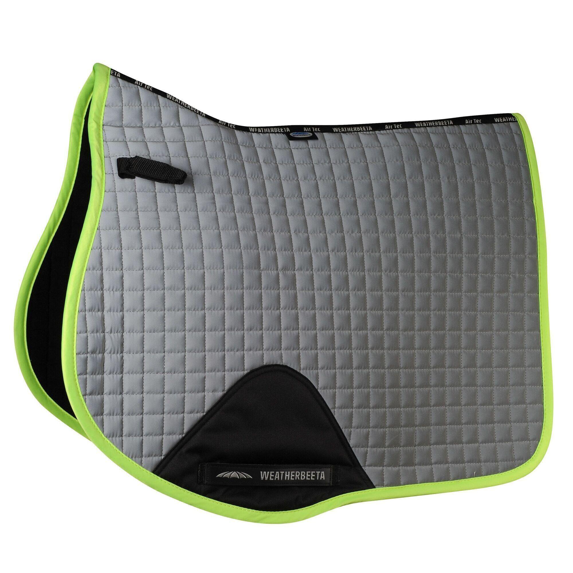 PRIME horse saddle pad (Silver / Yellow)