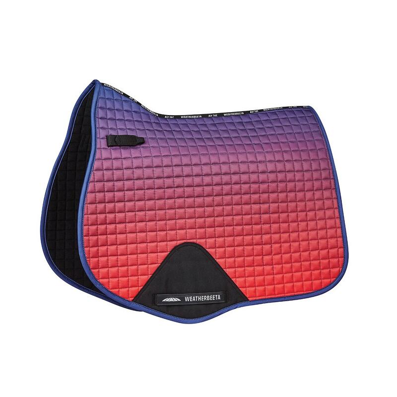 Prime Ombre All Purpose Saddle Pad (Royal Blue/Red)