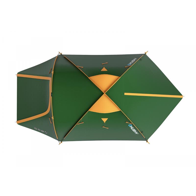 Kampeertent Bizon 3 Classic - klassieke tent - 3 persoons - Groen