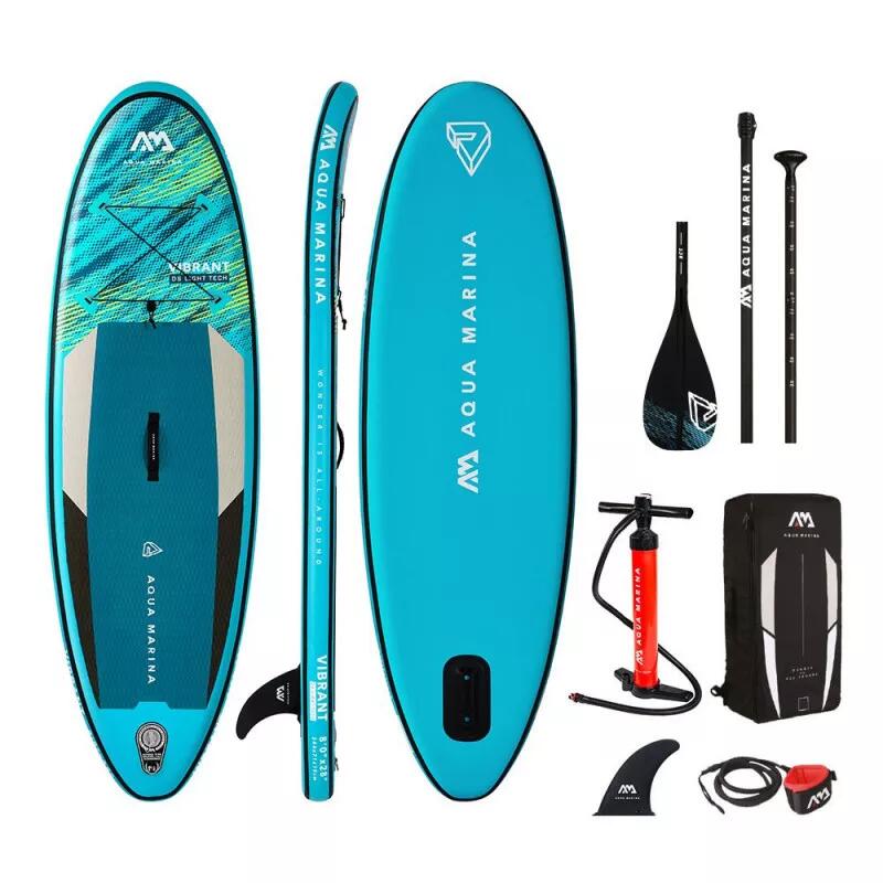 Aqua Marina VIBRANT YOUTH 244CM 8FT Inflatable Stand Up Paddleboard Package
