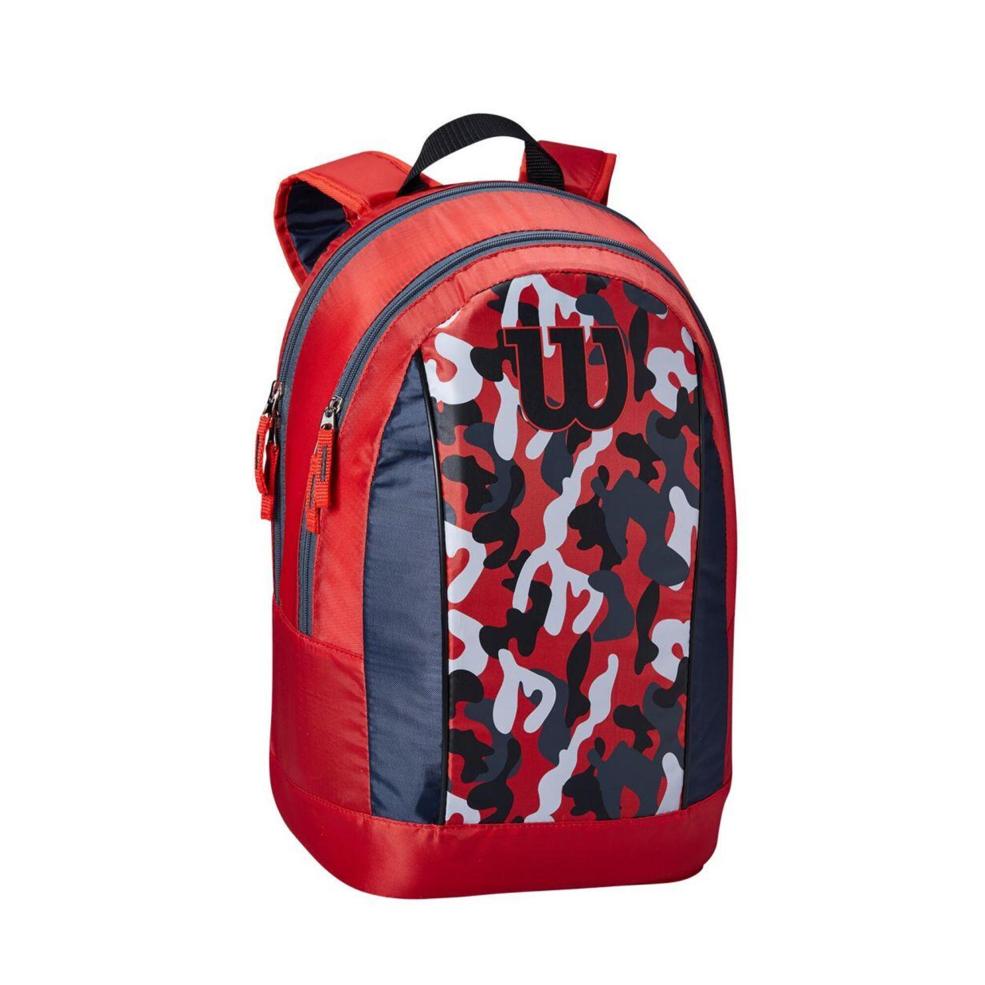 Wilson Camo Red/Grey Padel Tennis Backpack 2/2