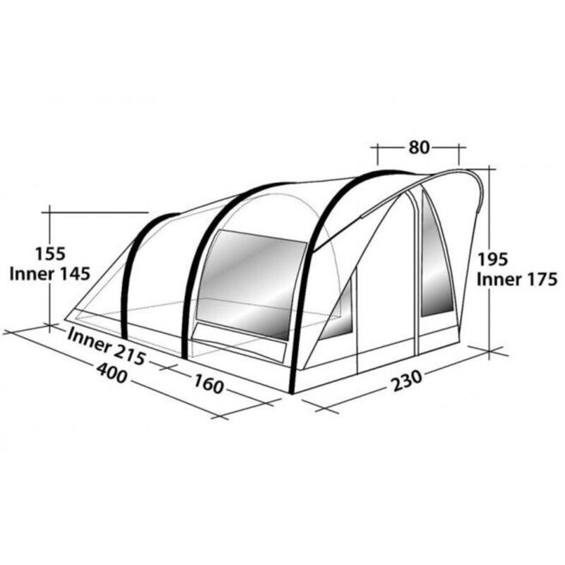 Opblaasbare tent Robens Vista 400