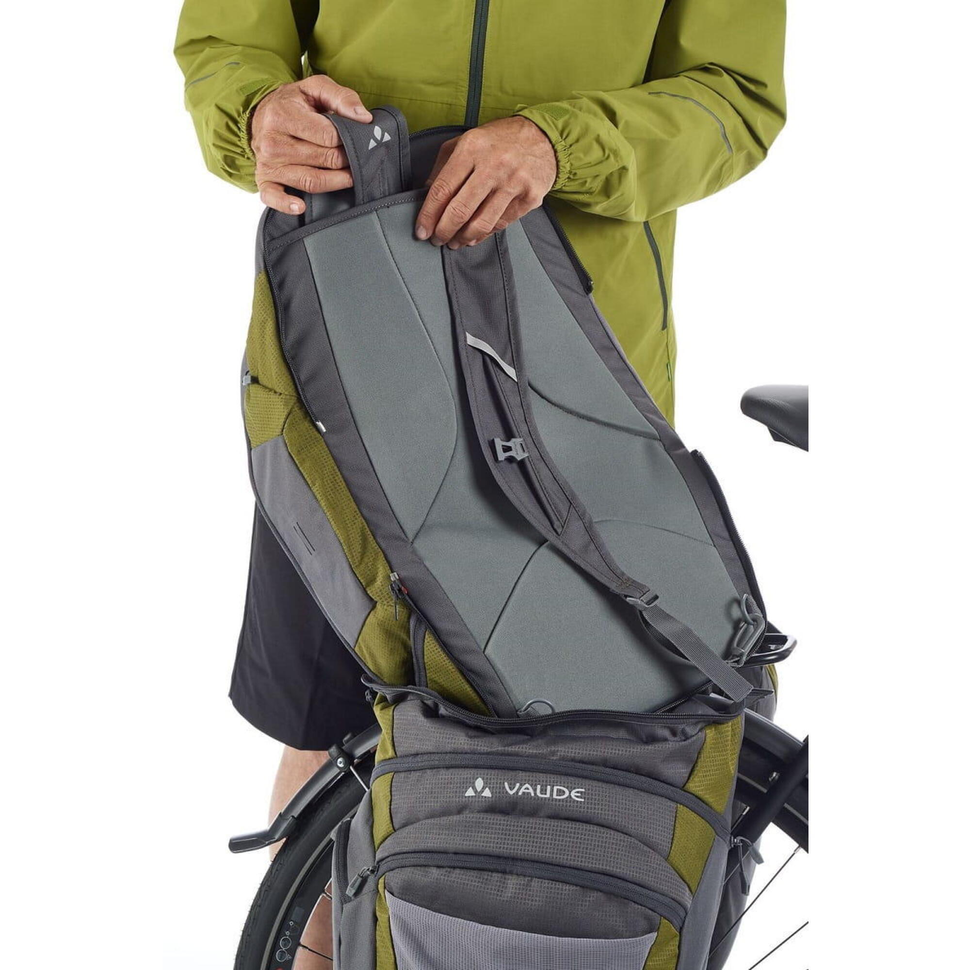 Vaude Karakorum Pro Bike Bag Negro/Carmina