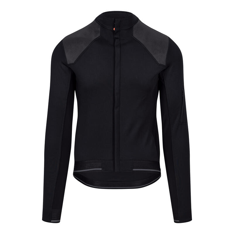 Giacca da ciclismo da uomo Softshell Inverno Profondo Signature Antracite