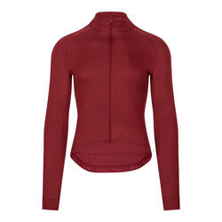 Signature Thermal fietsshirt met lange mouwen Ruby Wine