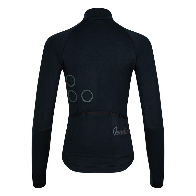 Signature Deep Winter fietsshirt met lange mouwen Anthracite Black Dames